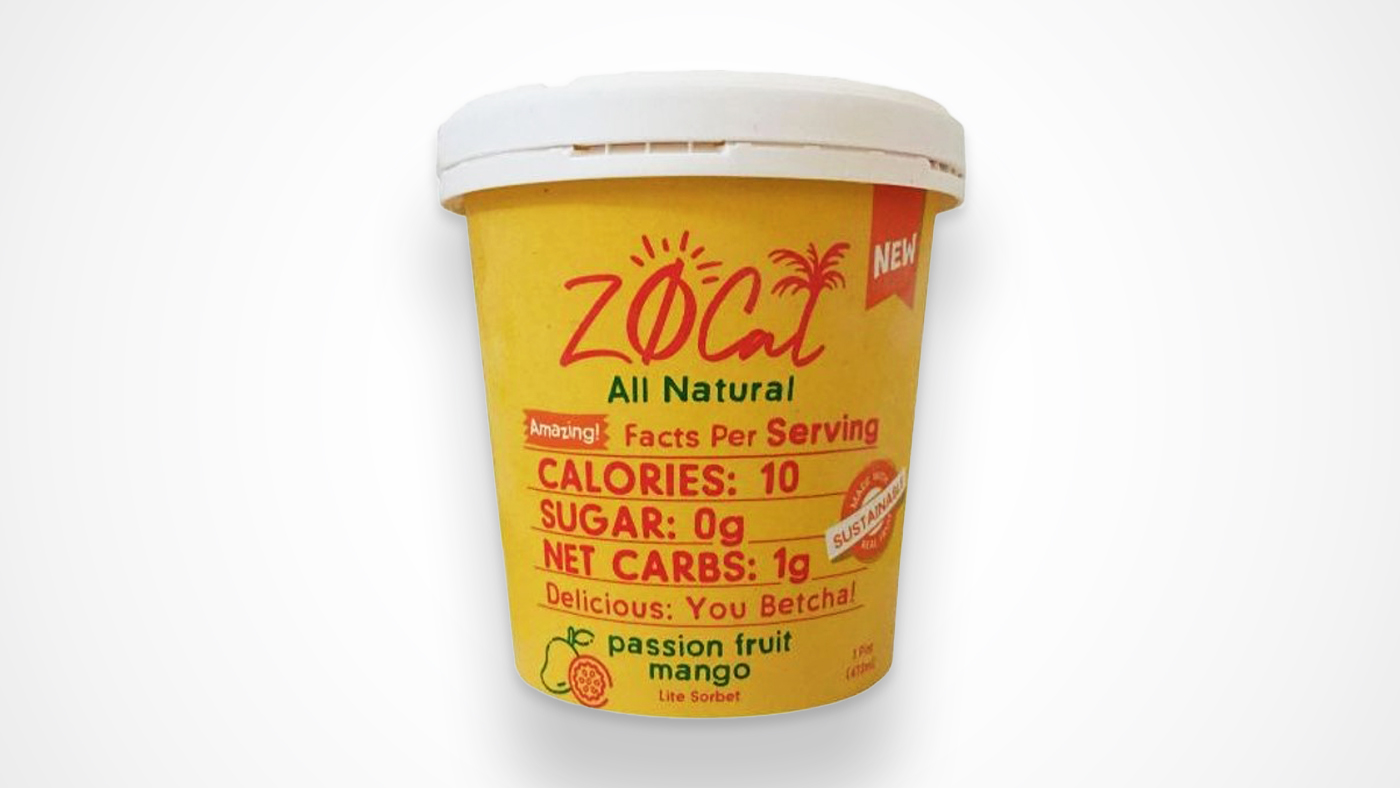American ice cream with 0 sugar and 1g carbs