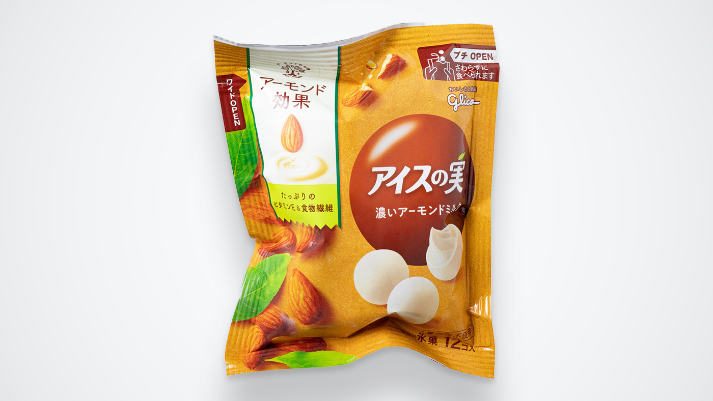 日本 杏仁奶冰淇淋球