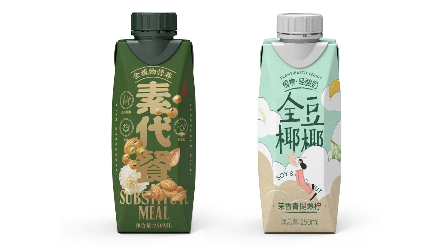 全组分代餐植物奶