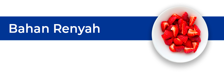 bahan renyah